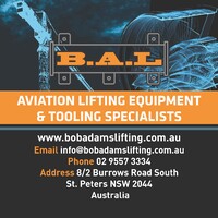 Bob Adams Lifting Pty Ltd Logo