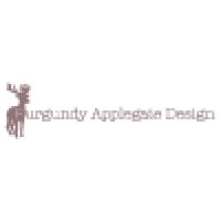 Burgundy Applegate Design Logo