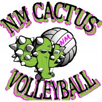 New Mexico Cactus Volleyball Club Logo