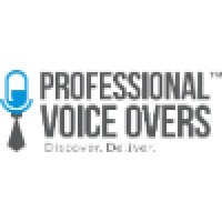 Professional Voice Overs Logo