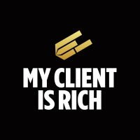 Agence My Client is Rich Logo
