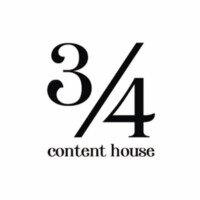 3/4 Content House Logo