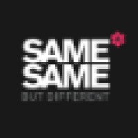 SAME SAME but different Logo