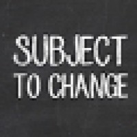 Subject to Change (TV series) Logo