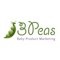 3 Peas Baby Product Marketing Logo