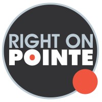 Right On Pointe Logo
