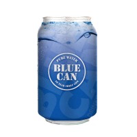 Blue Can Water Logo