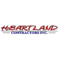Heartland Contractors. Logo
