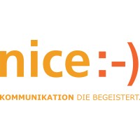 nice:-) Agentur für Kommunikation. Logo
