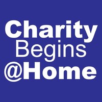 CHARITY BEGINS AT HOME Logo