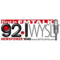 WYSL radio 92.1 FM and 1040 AM Logo