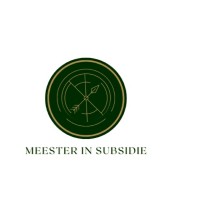 Meester in subsidie Logo