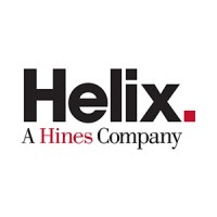 Helix, a Hines company Logo