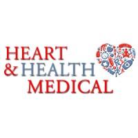 Heart and Health Medical Logo