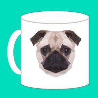 Pug Mug Marketing Logo