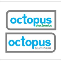 OCTOPUS ELECTRONICS and ALUMINIUM Logo