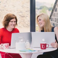 Fi & Becs Design & Wording Logo