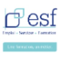ESF - Emploi Services Formation Logo