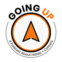 Going Up: A Podcast about Careers in Travel Logo