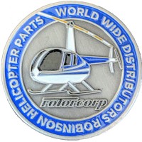 Rotorcorp- Robinson Helicopter Parts Logo