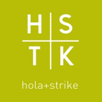 Agência HSTK hola + strike Logo