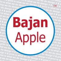 BajanApple Creative Printing Logo