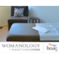 WOMANOLOGY + RESTORE HIM Logo