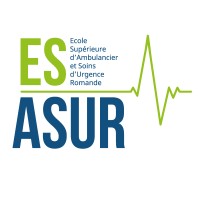 ES ASUR - Ecole Supérieure dAmbulancier et Soins dUrgence Romande Logo