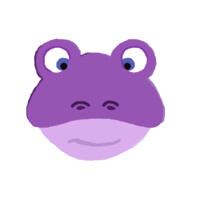 Purple Dart Frog Games Logo