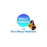 Really Famous with Kara Mayer Robinson Logo
