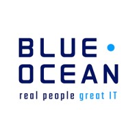 Blue Ocean • Real people Great IT Logo