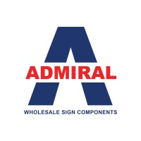 Admiral Wholesale Sign Components Logo