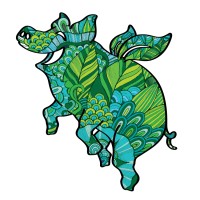 Skinny Piggy Kombucha, LLC Logo