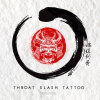 Throat Slash Tattoo Logo