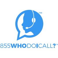 855WhoDoICall.com Logo