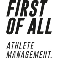 First of All - Sports Marketing Logo