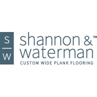 Shannon & Waterman Custom Wide Plank Flooring Logo