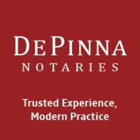 De Pinna LLP, Notaries Logo