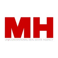 MH UN/CONVENTIONAL REAL ESTATE AGENCY Logo