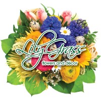Lilygrass flowers and decor Logo