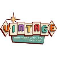 Vintage Drive In Theater Logo