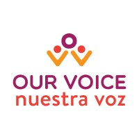 Our Voice Nuestra Voz Logo