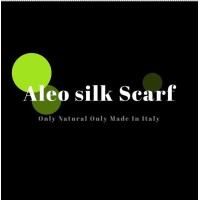 Aleo Silk Scarf Logo