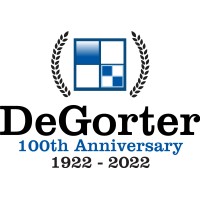 DeGorter, Inc. | Glass Processing Equipment & Supplies Logo