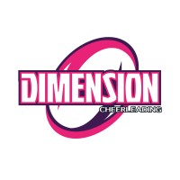 Dimension Cheerleading Logo