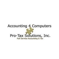 Accounting 4 Computers & Pro-Tax Solutions, Inc. Logo