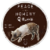 Peace -N- Hominy Q Shack Logo