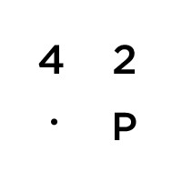42 Pressed Logo