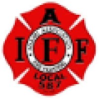 Miami Association of Firefighters, IAFF Local 587 Logo
