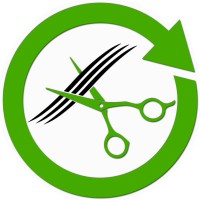 The Green Scissors Logo